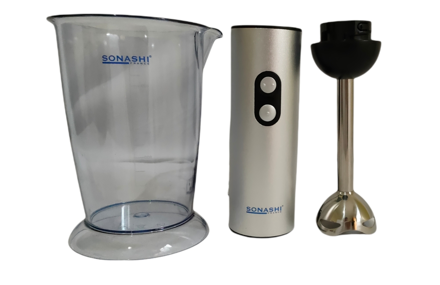 مضرب يدوي مع قطاعة وخفاقة وبرطمان mixeur batteur hachoir sonashi SHB-174JBC 4