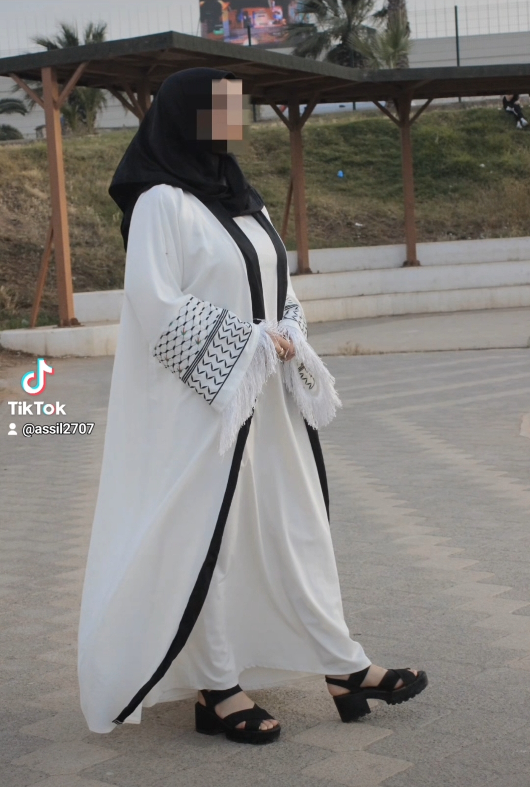 العباءة الفلسطينية المنسوجة 2