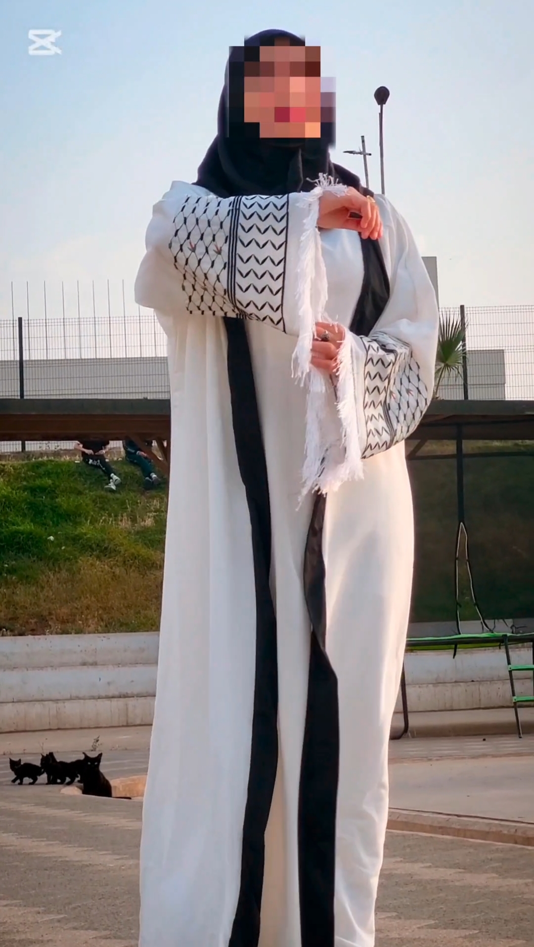 Abaya inspired palastin   🇵🇸 3