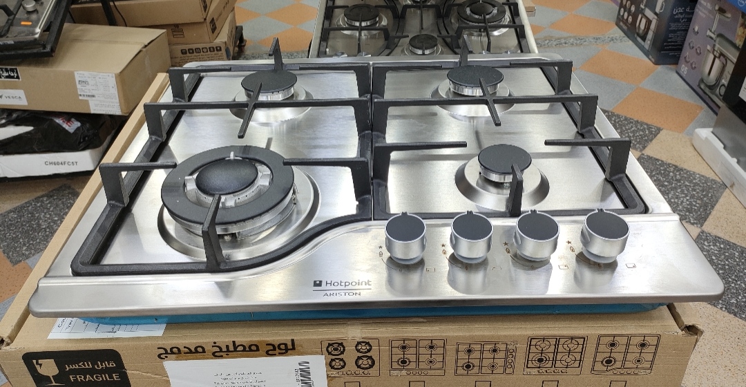 Pack plaque Ariston inox fonte + LA HOTTE  INOX 8